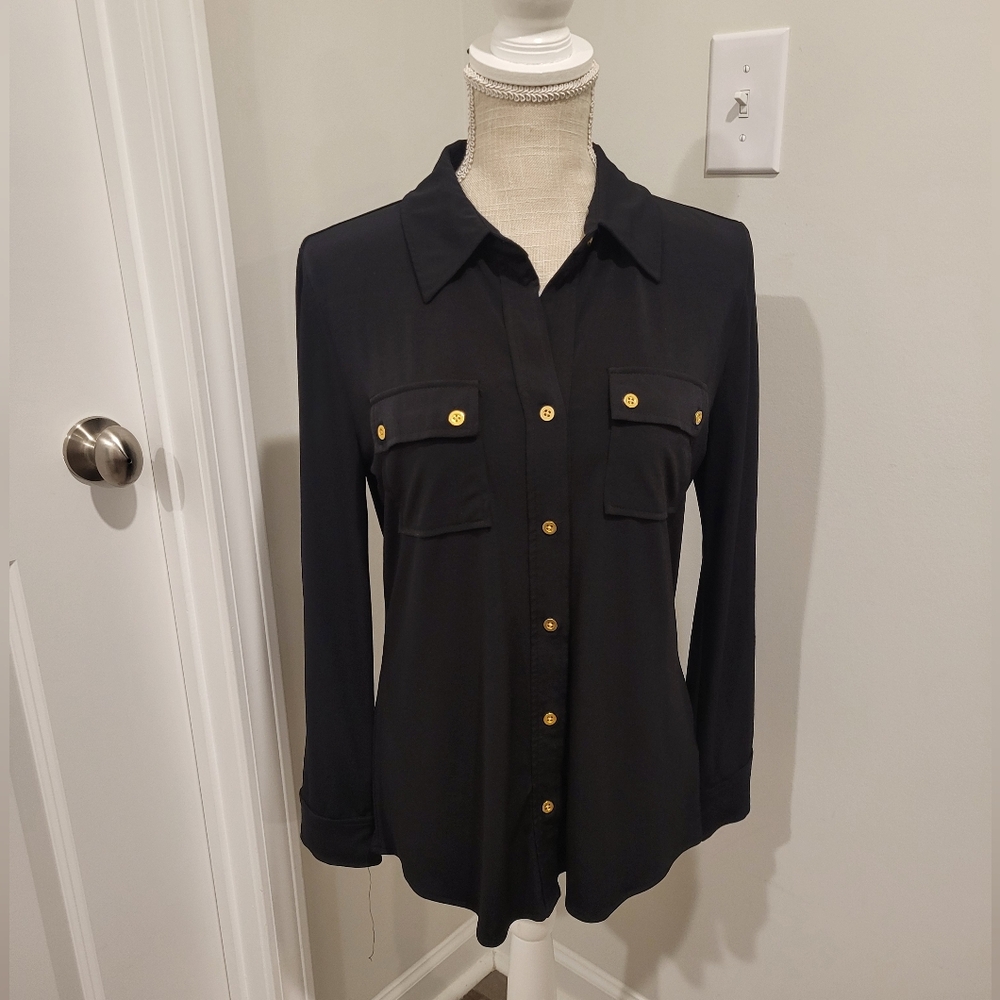 Ellen Tracy Black Shirt